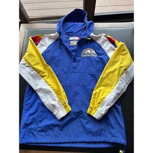 Mitchell & Ness Denver Nuggets Anorak Windbreaker Hoodie NBA Hardwood Classics